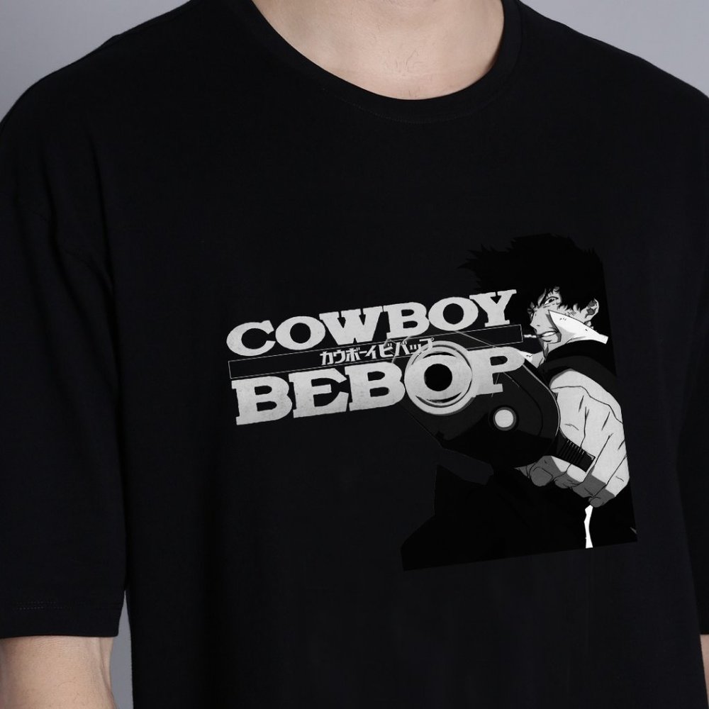 Spike Spiegel Cowboy Bebop Gun Anime T-Shirt